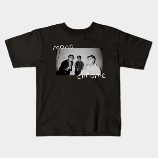 MONOCHROME white (BTS) Kids T-Shirt